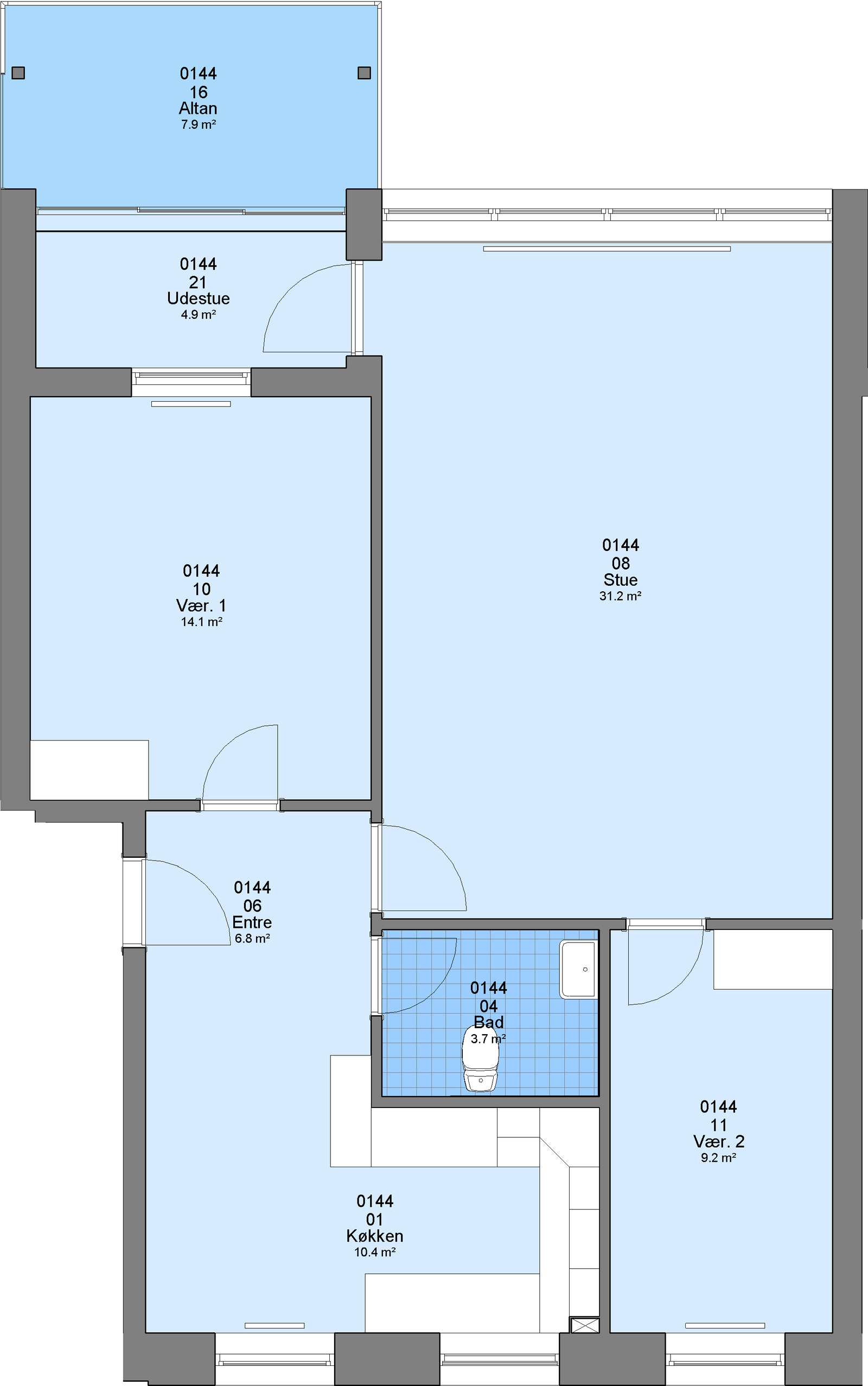 Visual presentation of the listing