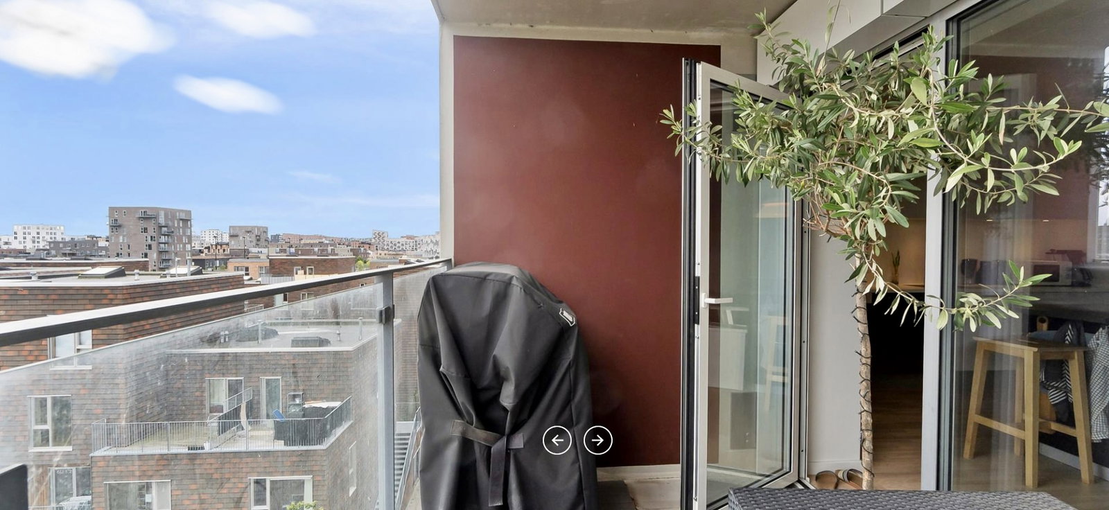 Visual presentation of the listing