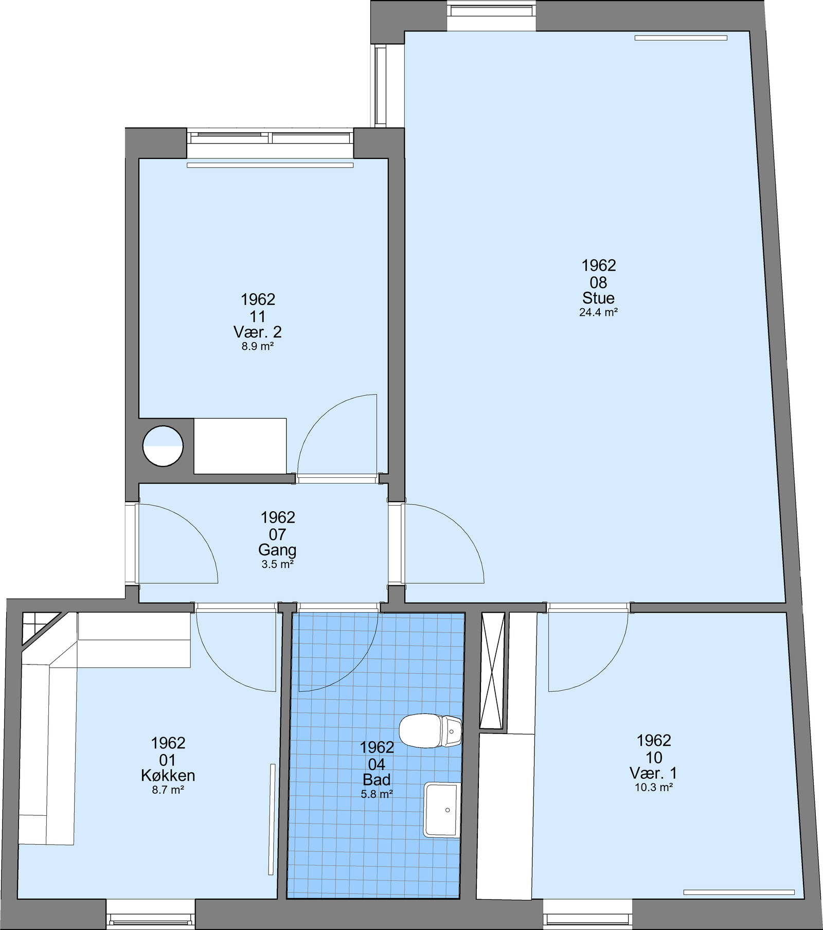 Visual presentation of the listing