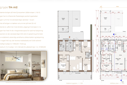 Visual presentation of the listing