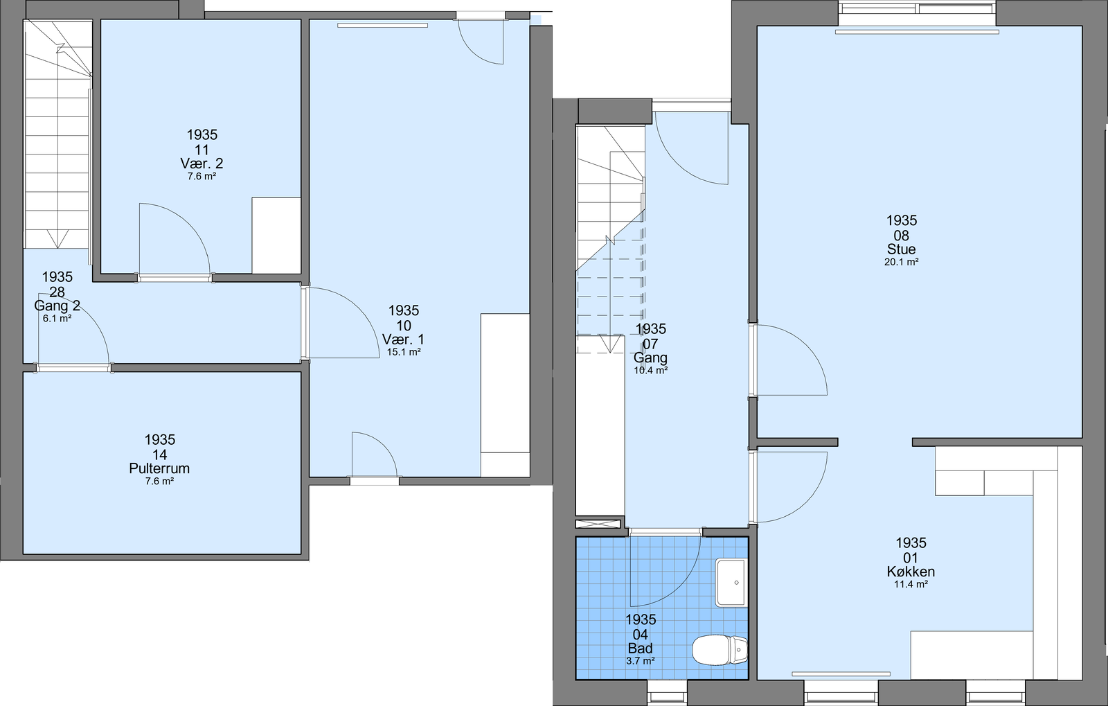 Visual presentation of the listing