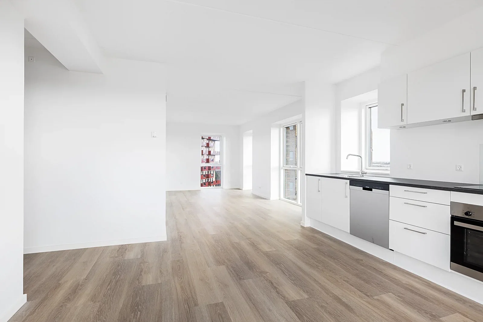 apartment Lys nyopført 2-værelses penthouse på 94 m²