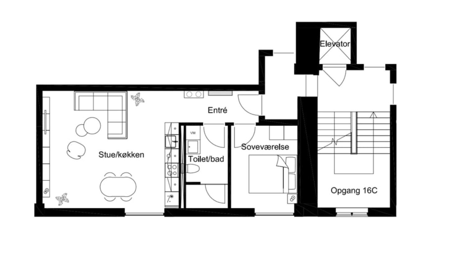 Visual presentation of the listing