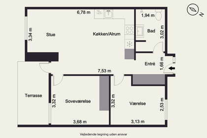 Visual presentation of the listing