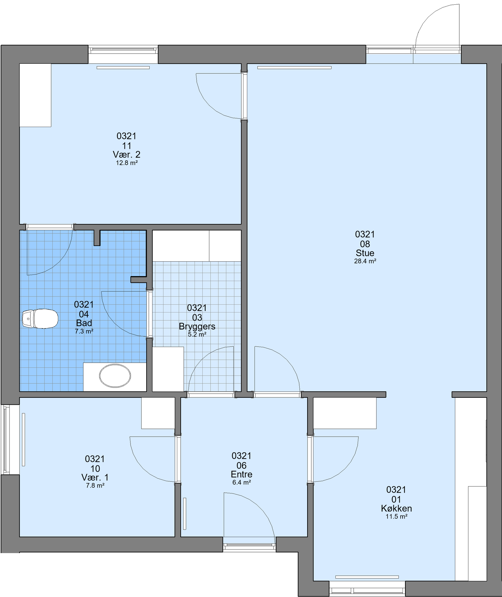 Visual presentation of the listing