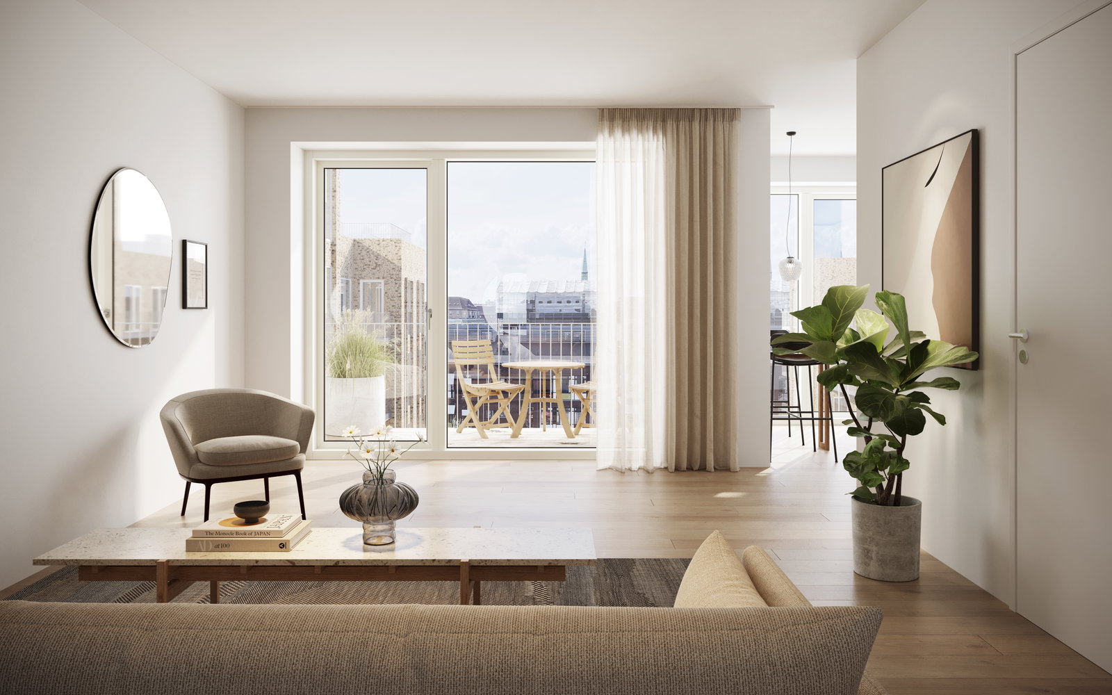 Visual presentation of the listing