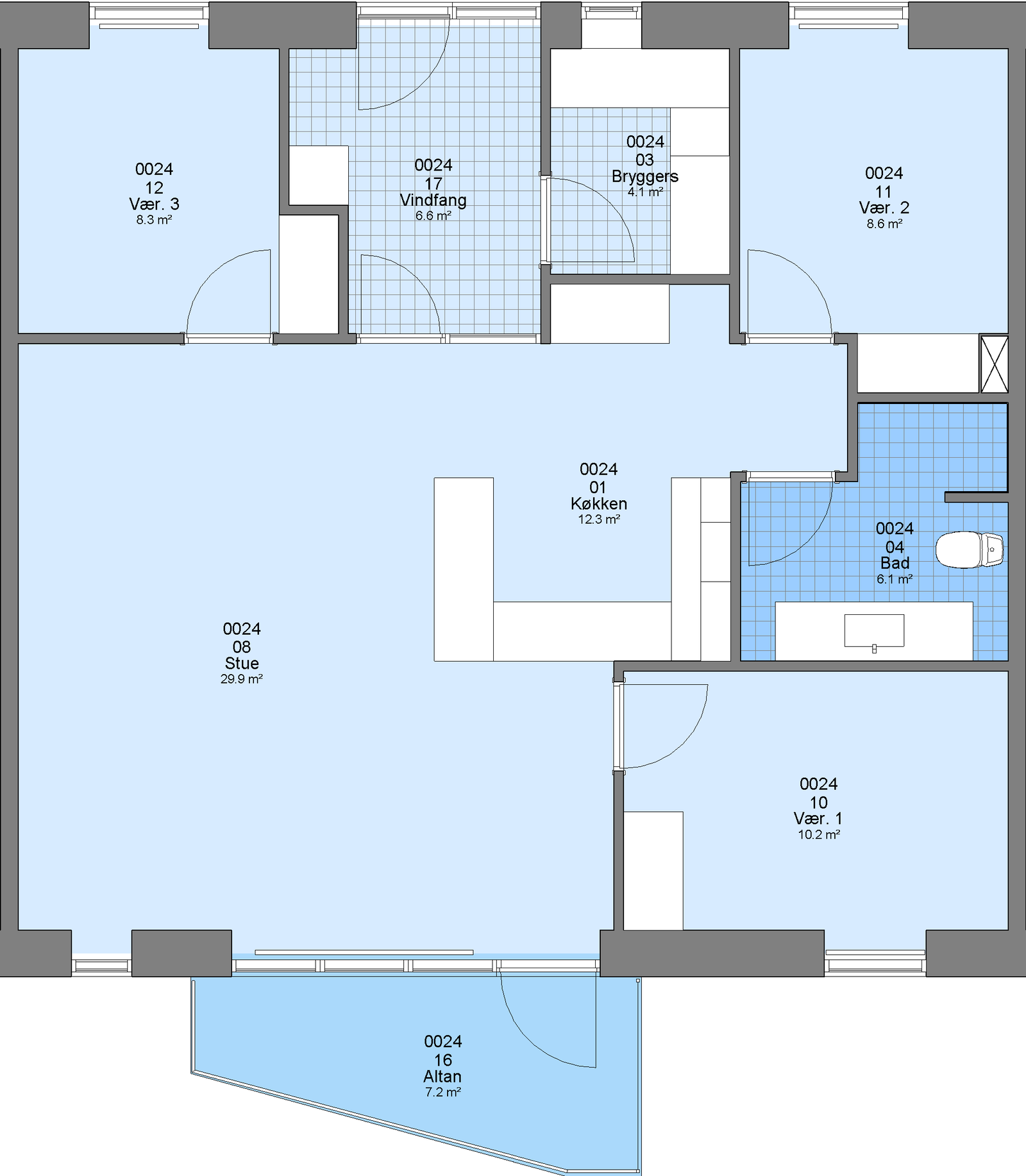 Visual presentation of the listing