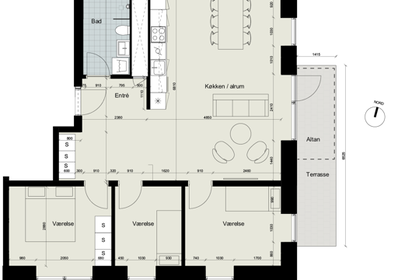 Visual presentation of the listing
