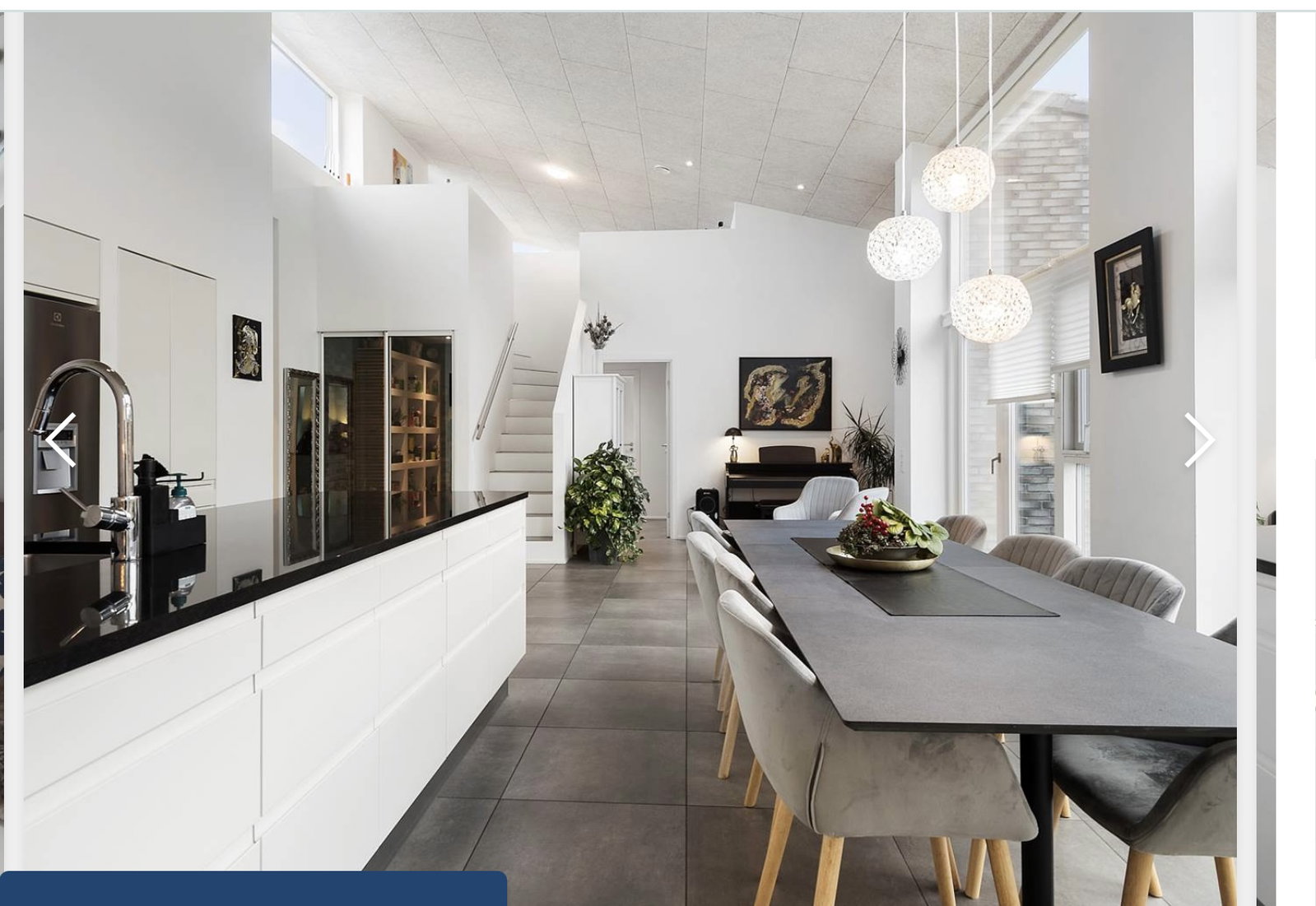 Visual presentation of the listing