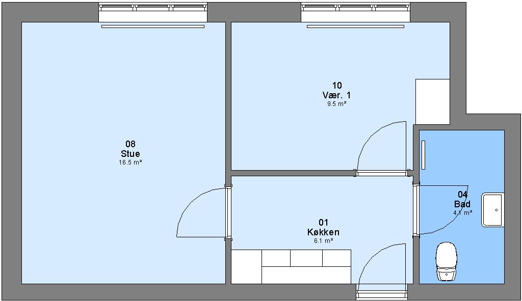 Visual presentation of the listing