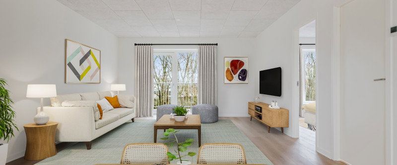 Visual presentation of the listing
