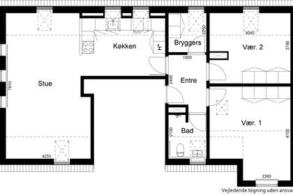 Visual presentation of the listing