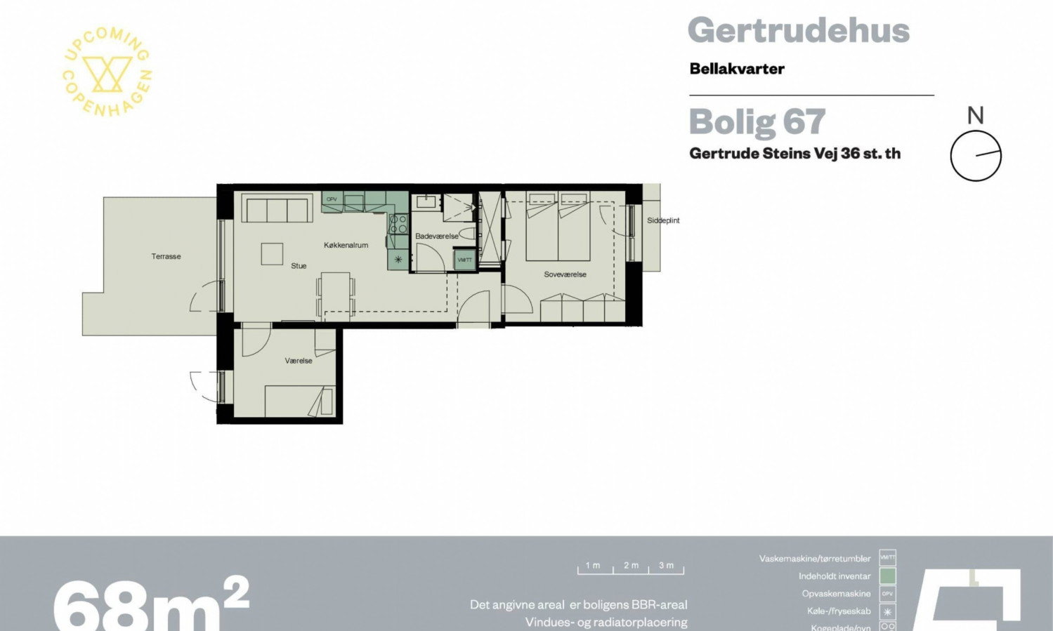 Visual presentation of the listing