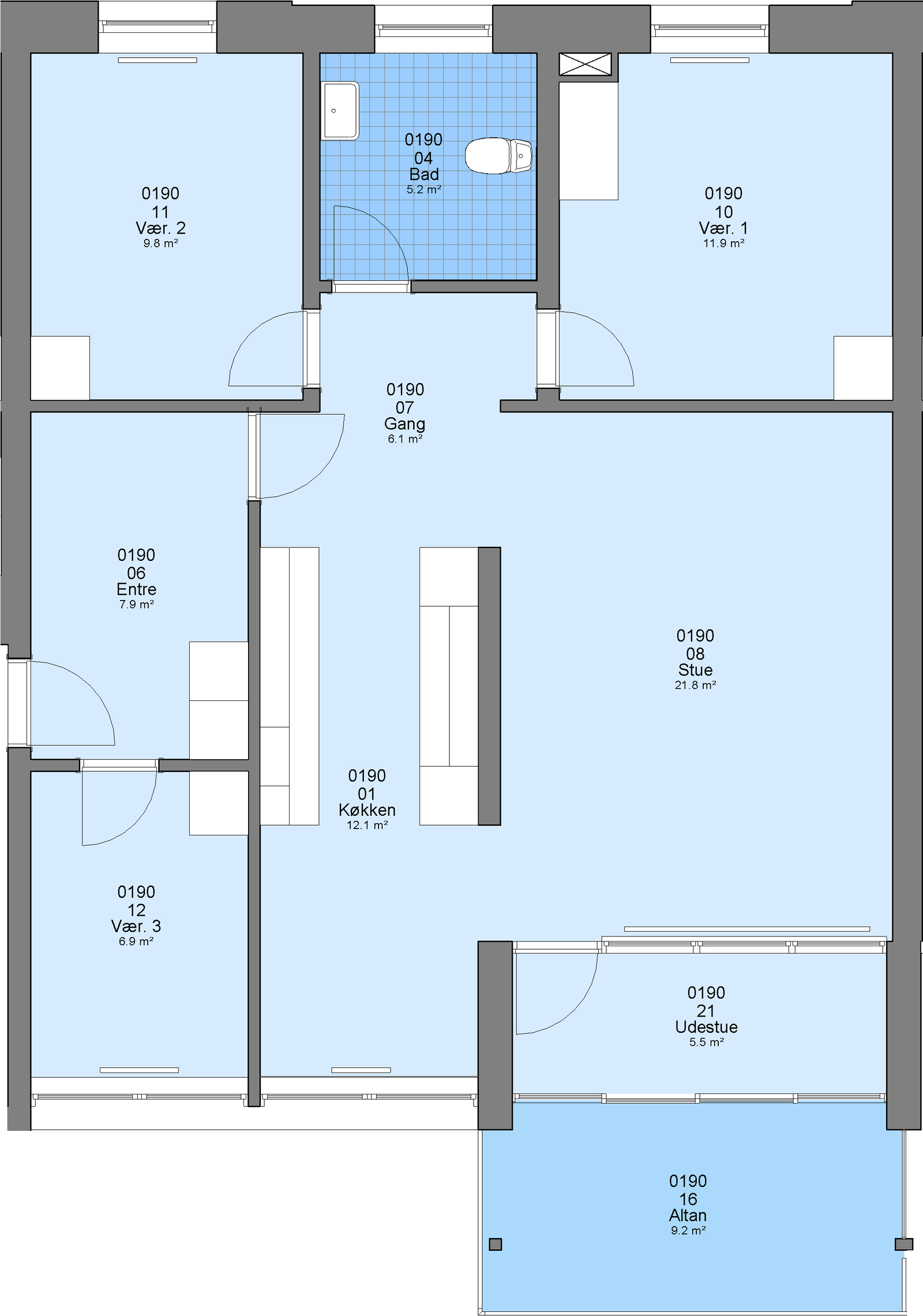 Visual presentation of the listing