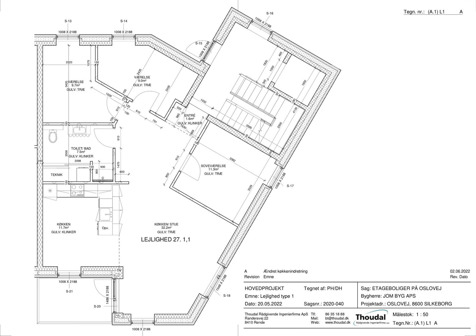 Visual presentation of the listing