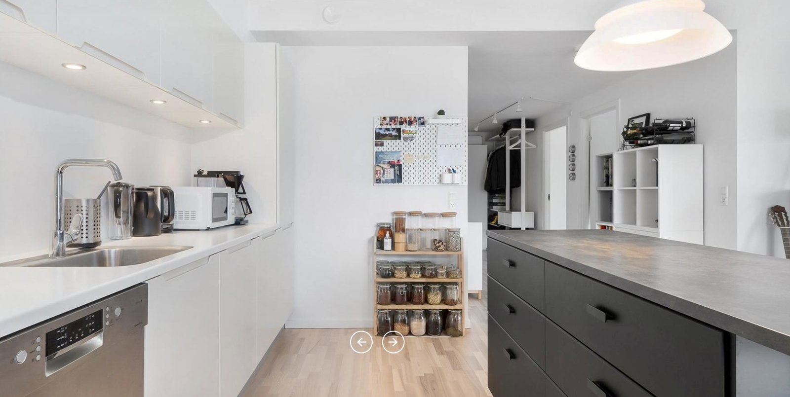 Visual presentation of the listing