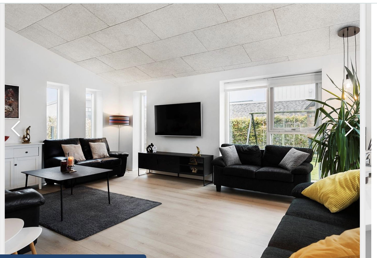 Visual presentation of the listing