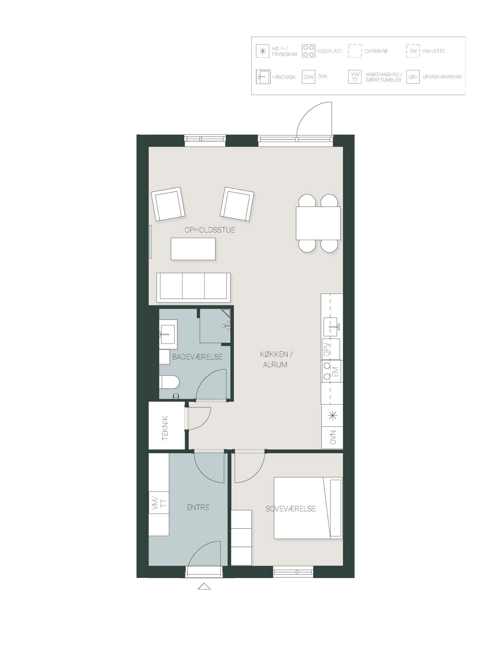 Visual presentation of the listing