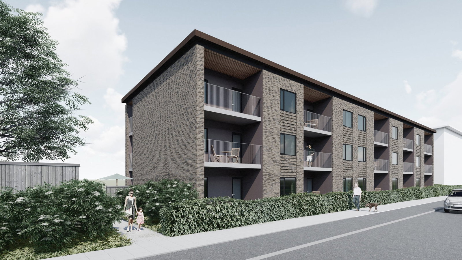 apartment 15 moderne lejligheder i Snejbjerg