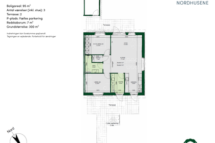 Visual presentation of the listing