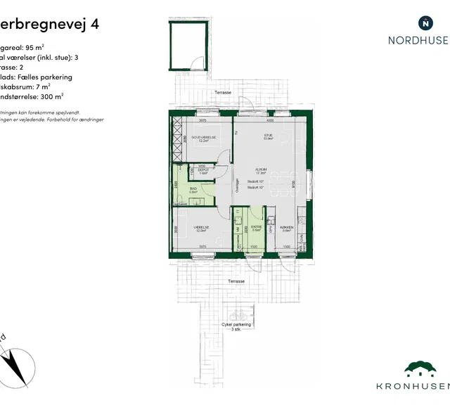 townhouse Moderne rækkehus med egen have i Odense NV