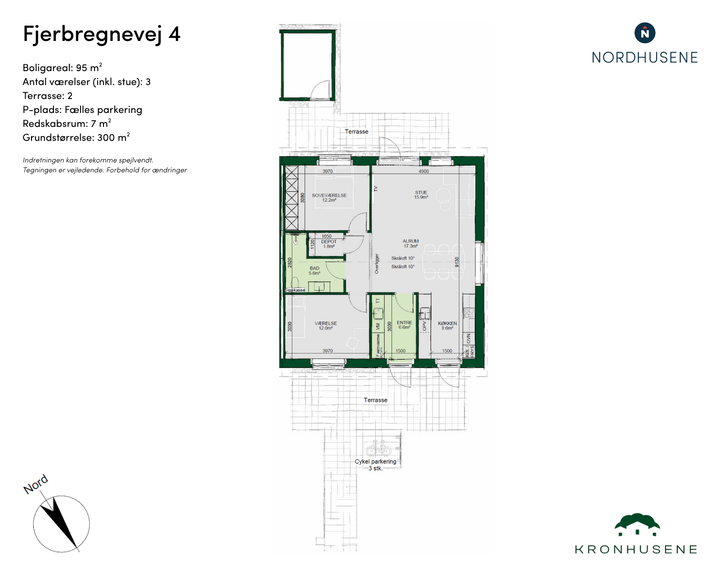 Modern terraced house with private garden in Odense NW - Fjerbregnevej, Odense NV - 0