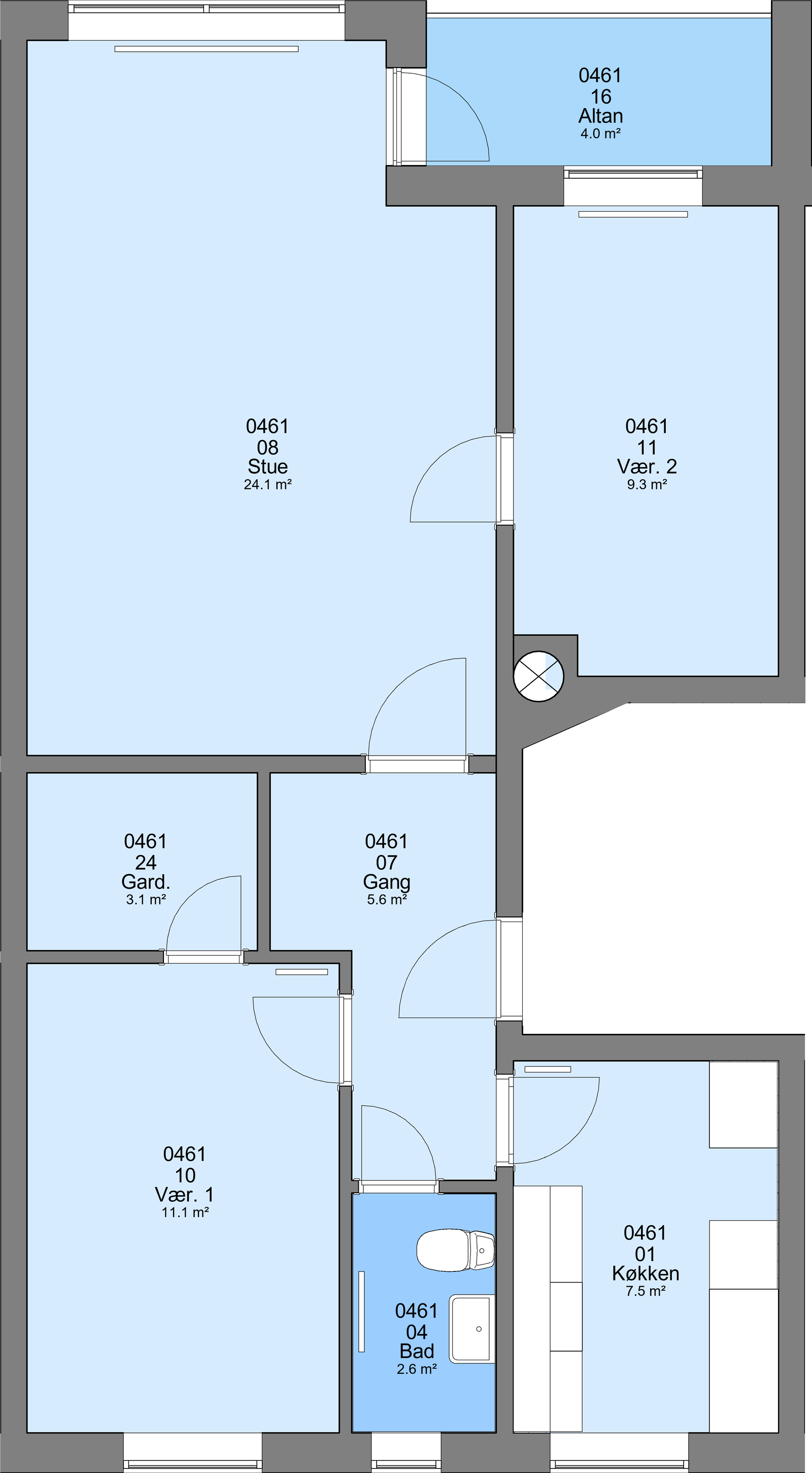 Visual presentation of the listing
