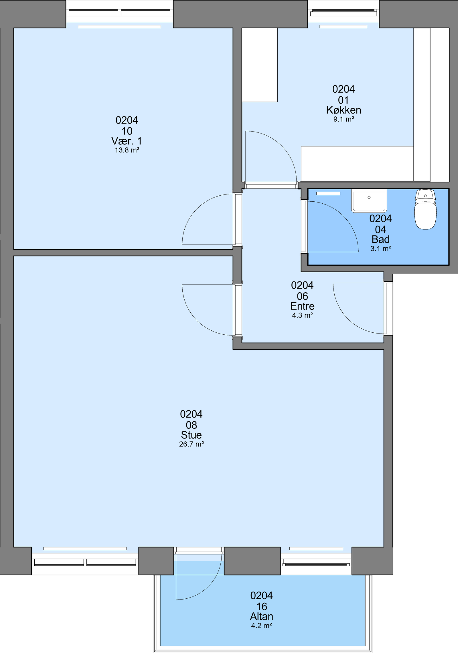 Visual presentation of the listing