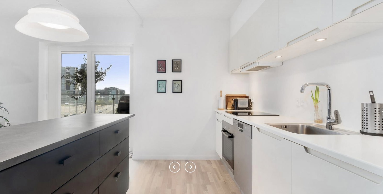 Visual presentation of the listing