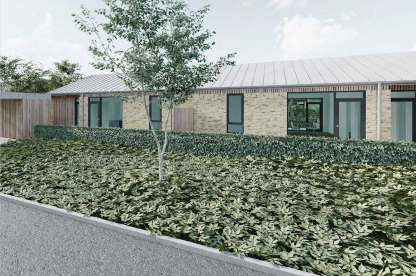 townhouse Nye dobbelthuse til leje i Lind, klar 2026