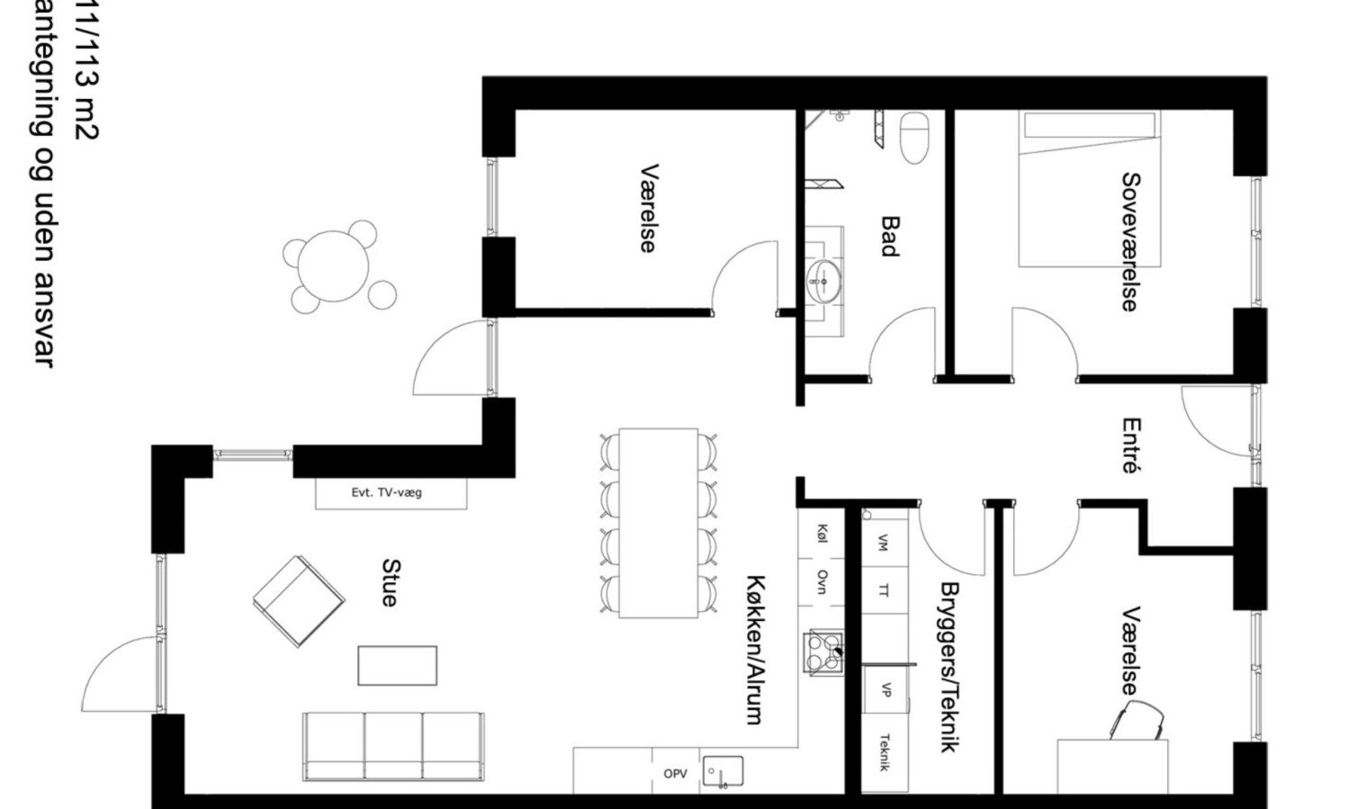 Visual presentation of the listing