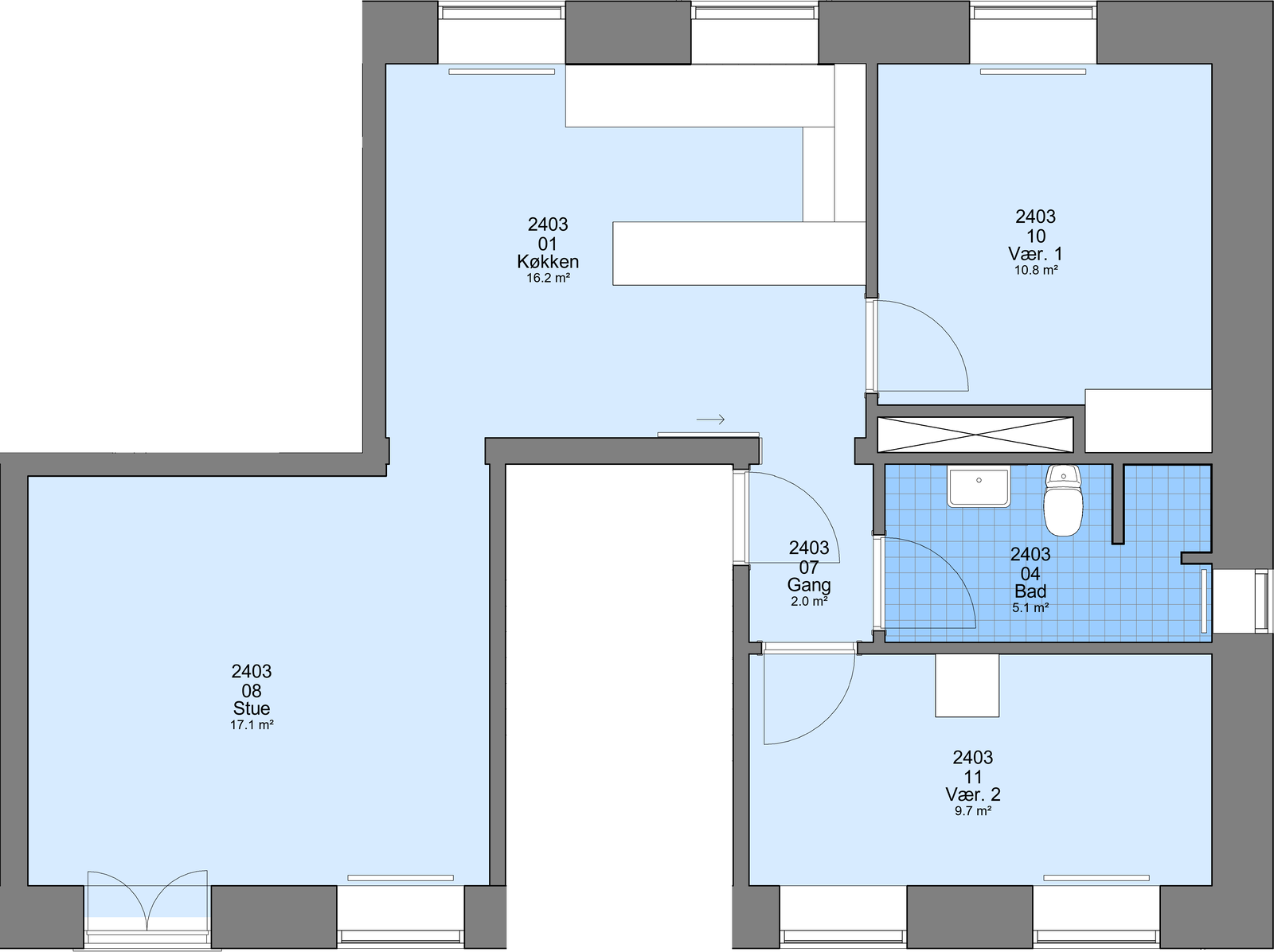 Visual presentation of the listing