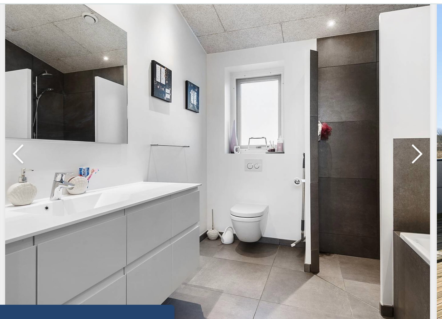 Visual presentation of the listing