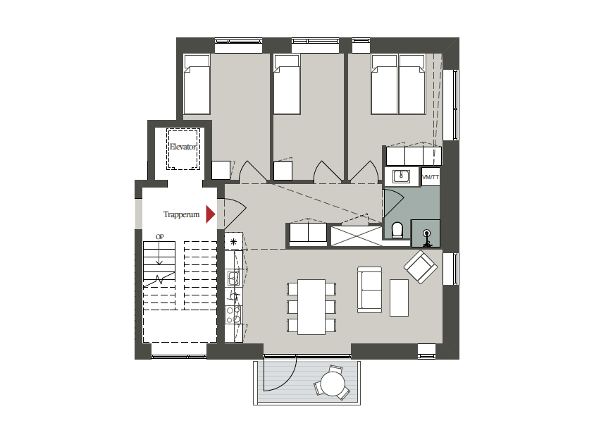 Visual presentation of the listing