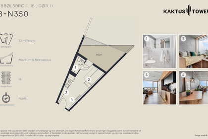 Visual presentation of the listing