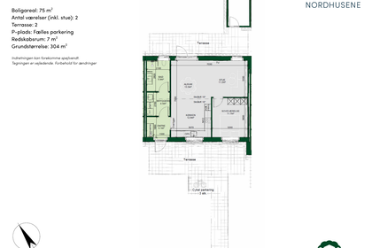 Visual presentation of the listing
