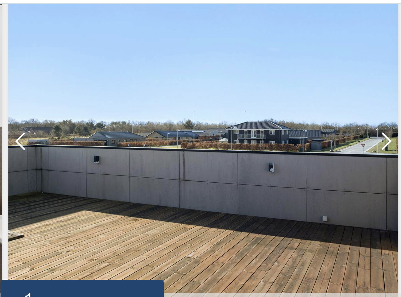 Visual presentation of the listing