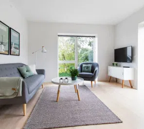 apartment Møbleret lejlighed med to soveværelser og altan