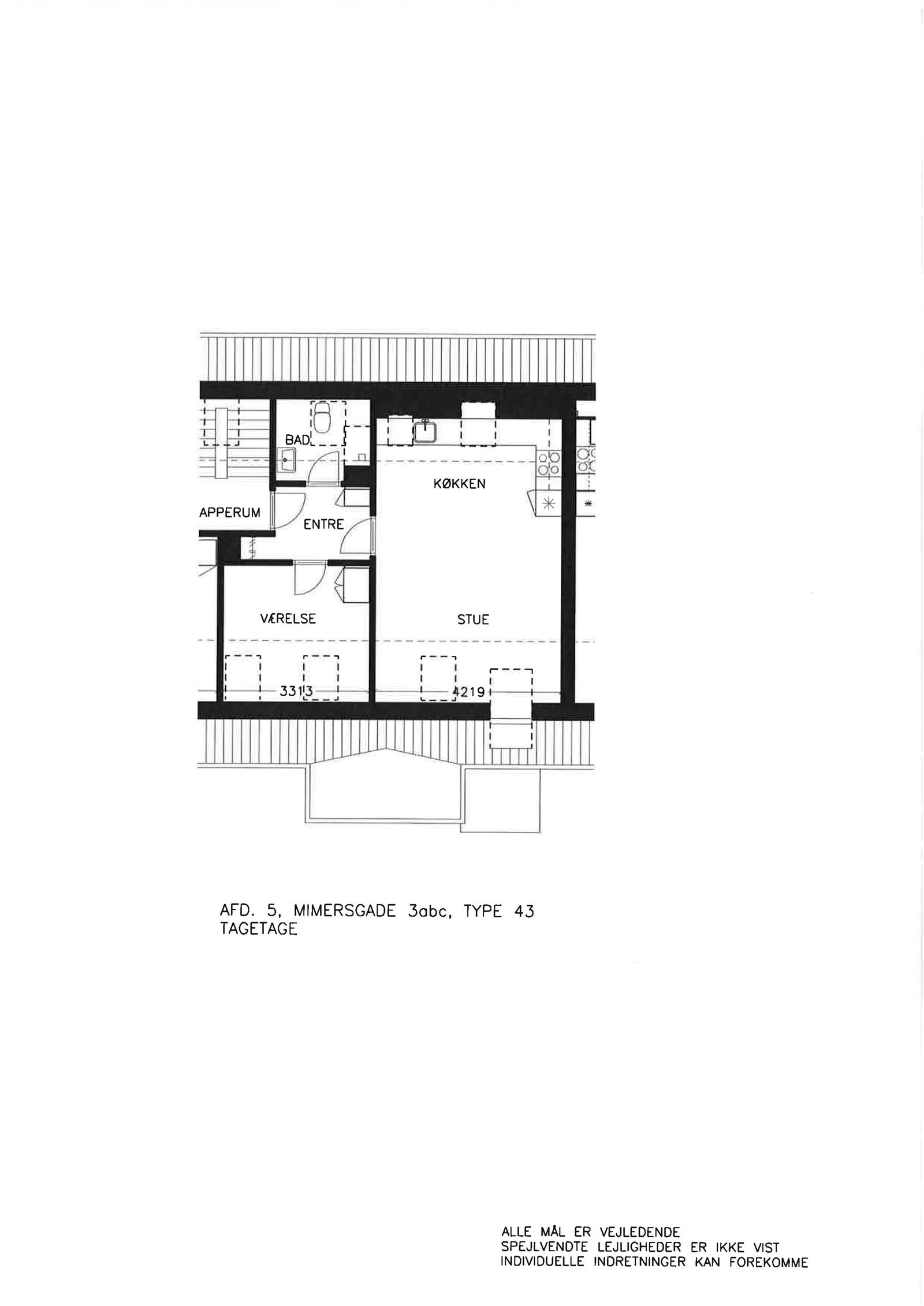 Visual presentation of the listing
