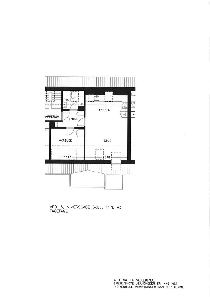 2-room family homes with balconies - Mimersgade, Horsens - 4