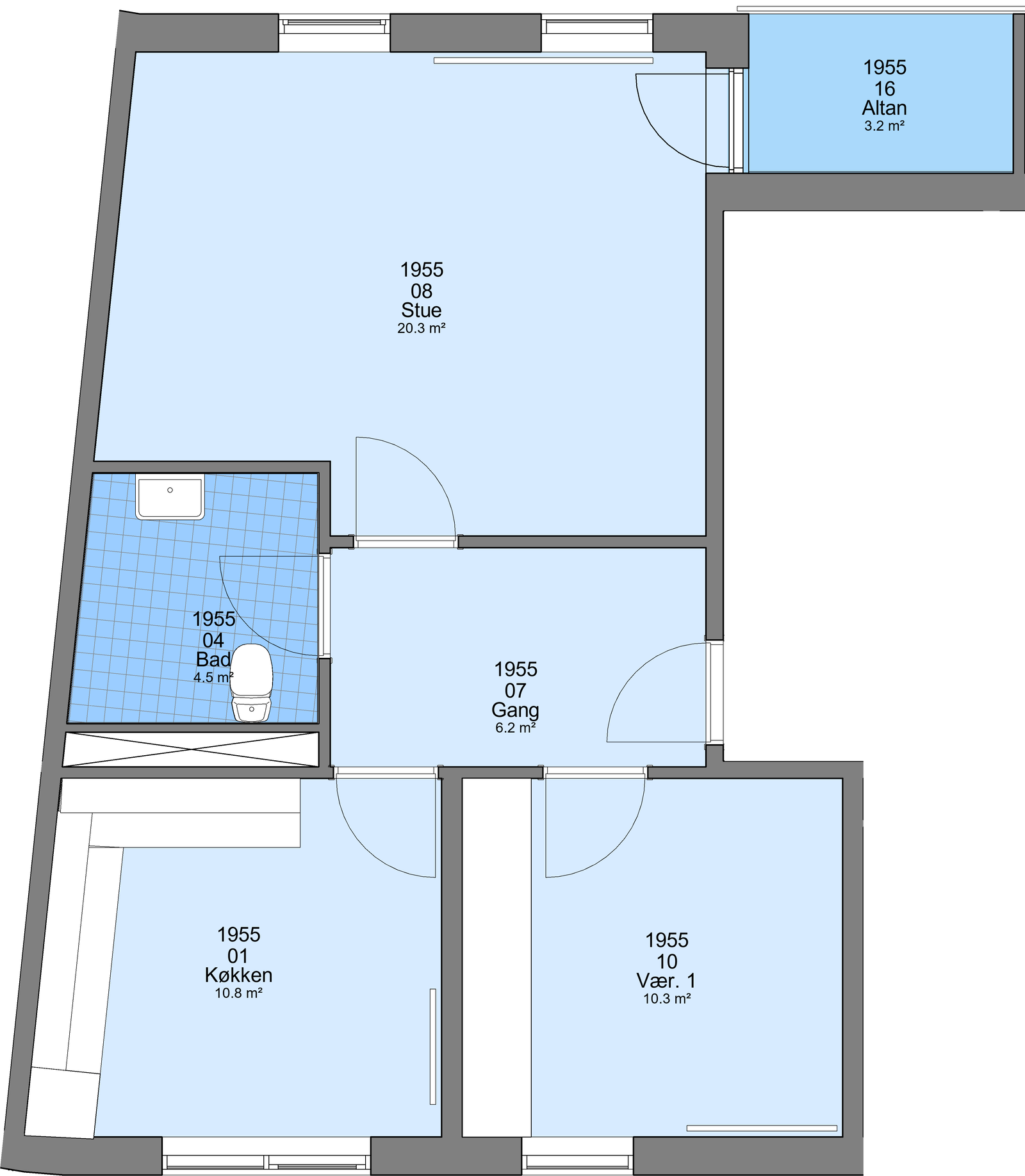 Visual presentation of the listing
