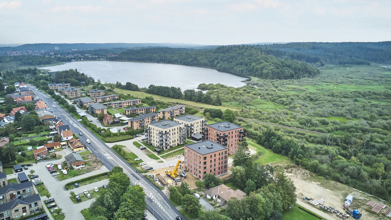 apartment Nyopført femetagers projekt tæt på Silkeborg og Ørnsø