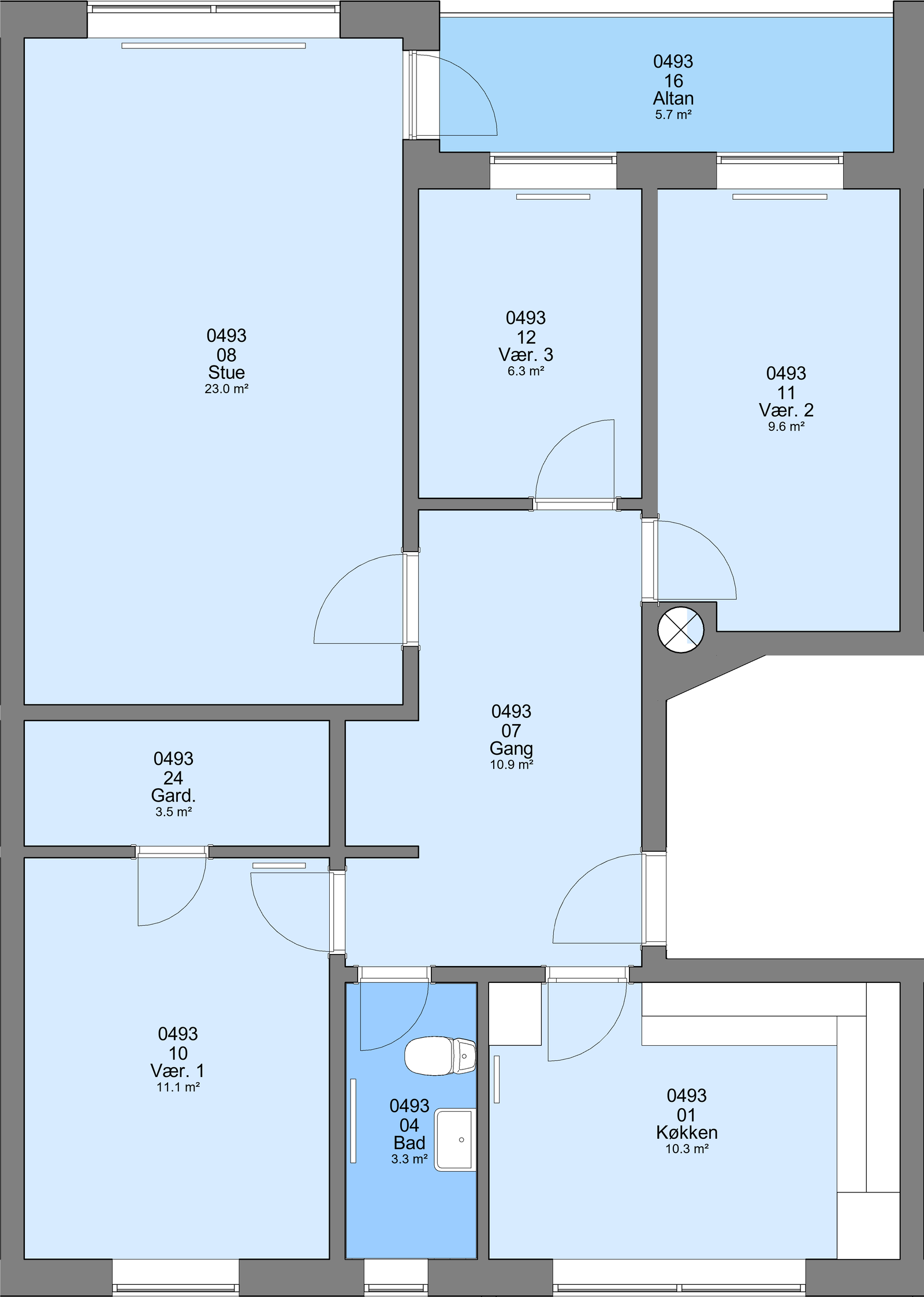 Visual presentation of the listing