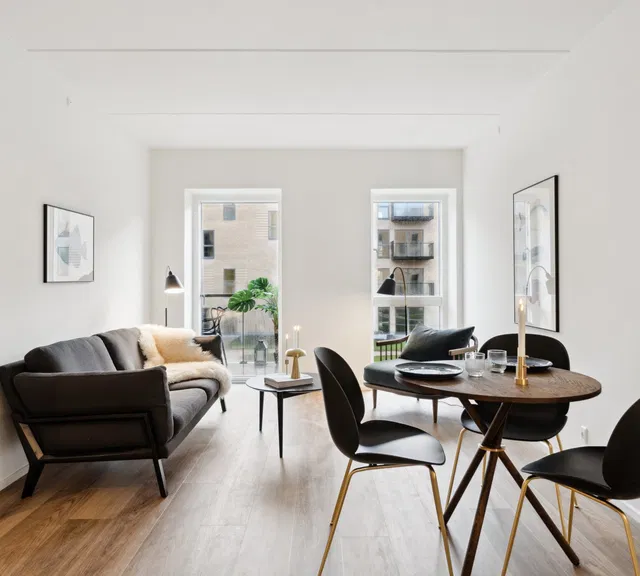 apartment Lys 3-værelses lejlighed ved havnen i Odense