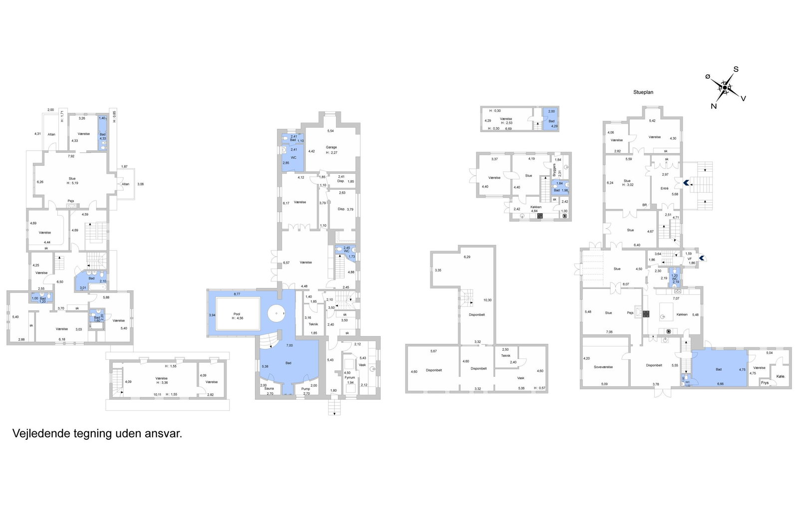 Visual presentation of the listing
