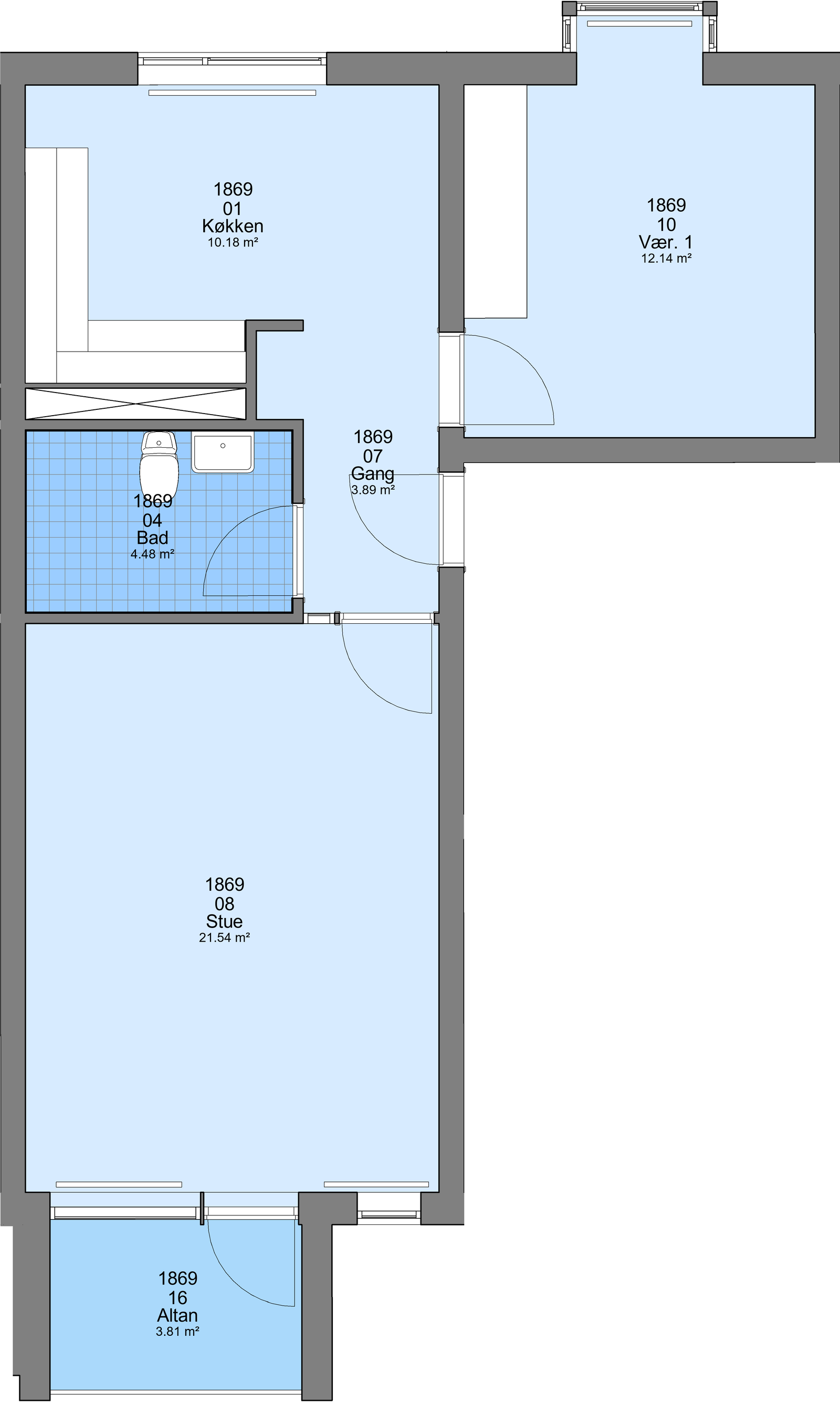 Visual presentation of the listing