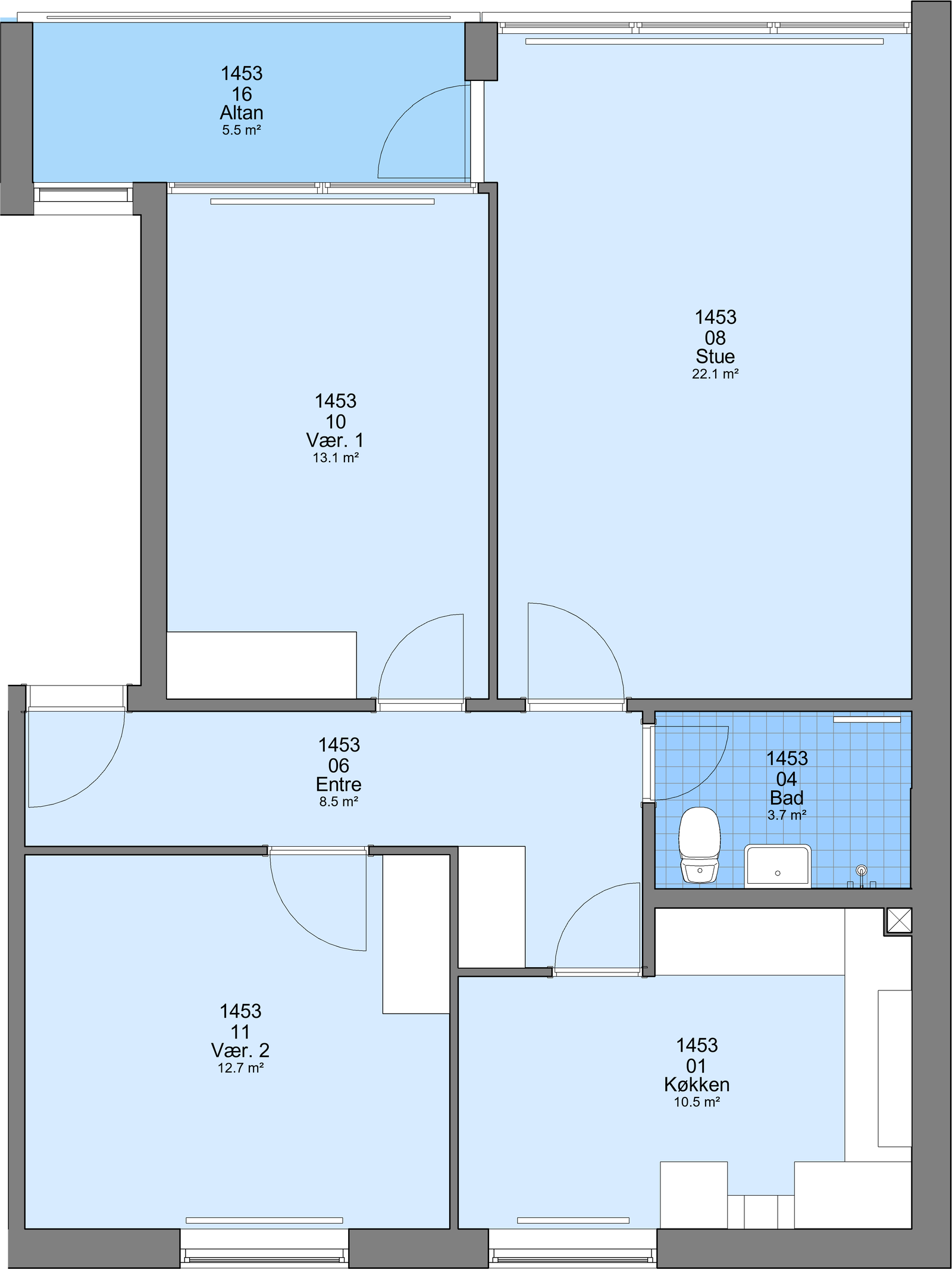 Visual presentation of the listing
