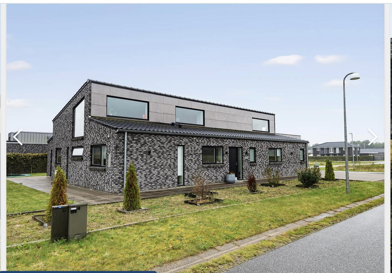 Visual presentation of the listing