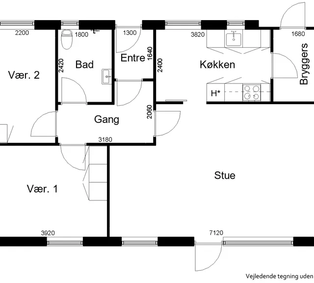 apartment Lejlighed på Søndertoften 18