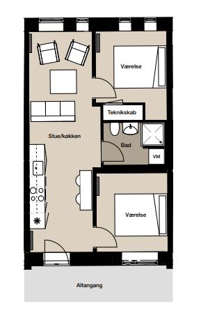 Visual presentation of the listing